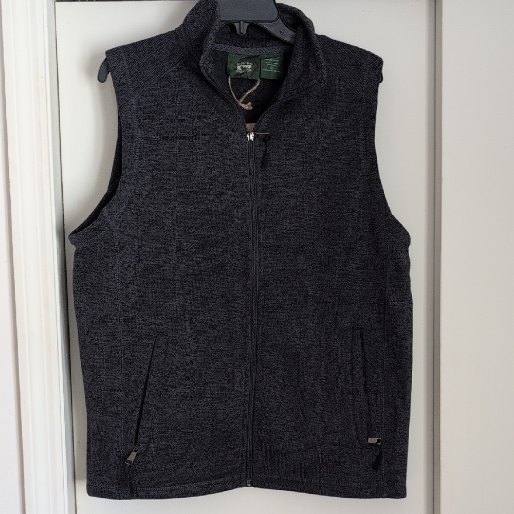 Stillwater Supply Co Men's Black Sleeveless Vest